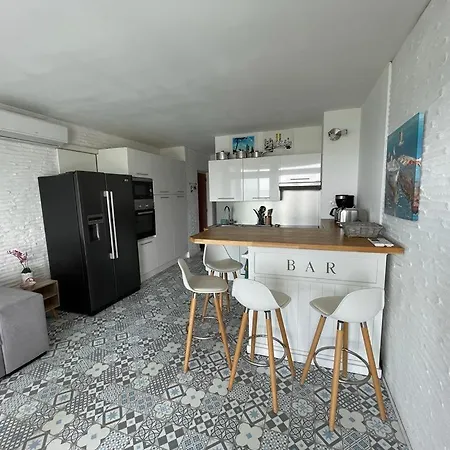 Blue Bay Les Pieds Dans L'eau - Face A La Lägenhet